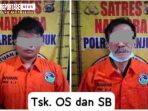 Satresnarkoba polres nganjuk amankan kurir dan pemesan narkotika jenis sabu