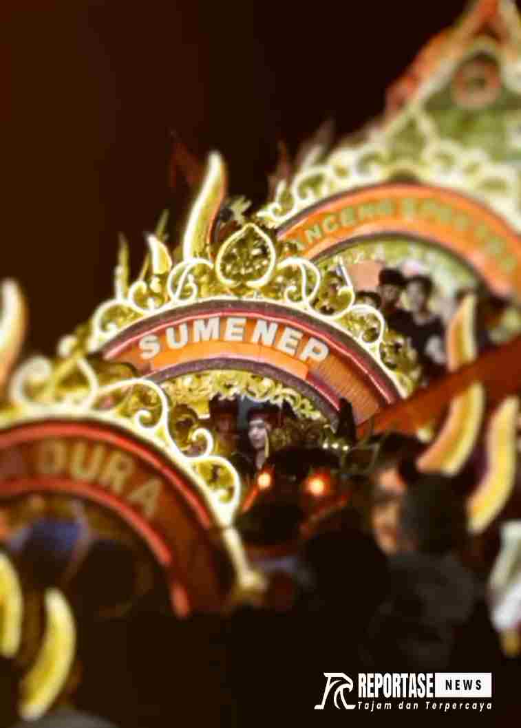 Salah satu perserta Parade musik tong-tong 