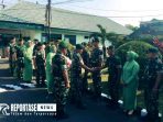 Siap Jalankan tugas, Panglima Divisi 2 Kostrad Datang Langsung Yakinkan Kesiapan Personil.