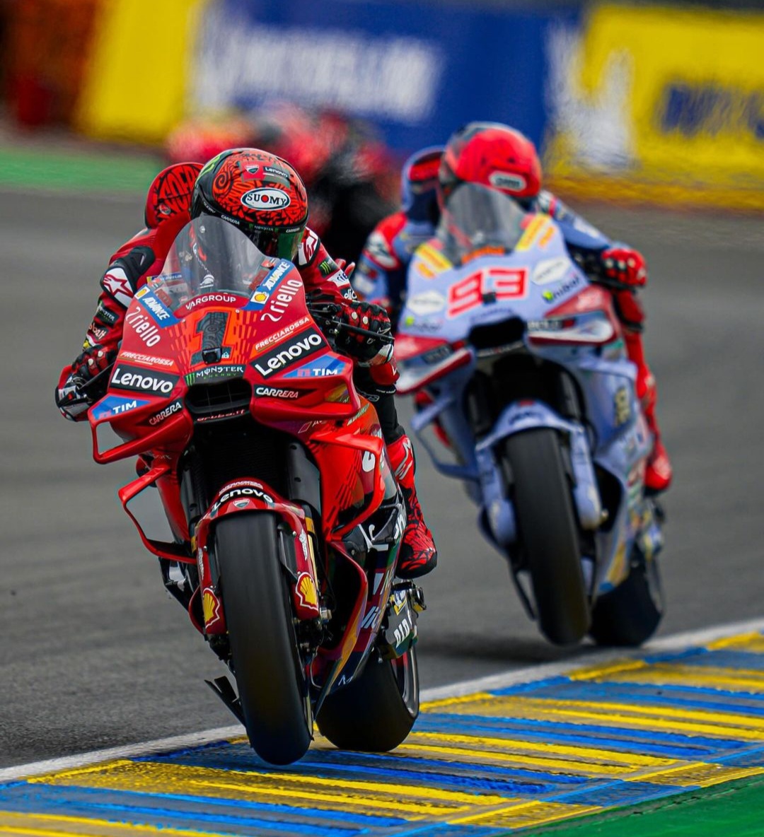 Pecco Bagnaia siap terima tantangan Marc Marquez