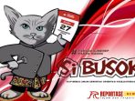 Maskot Si Busok, yang dilaunching beberapa hari lalu, membawa spirit demokrasi yang sungguh ambigu. Maskot Si Busok, yang dilaunching beberapa hari lalu, membawa spirit demokrasi yang sungguh ambigu.