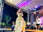 Penampilan Jihan Audy malam itu mampu memeriahkan suasana Penampilan Jihan Audy malam itu mampu memeriahkan suasana