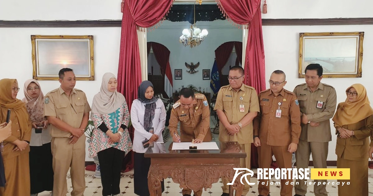 audiensi Strategi Sanitasi Kabupaten Probolinggo. Tim dari Pemerintah Provinsi (Pemprov) Jawa Timur