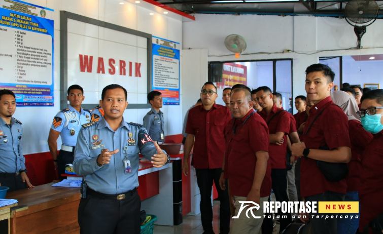 Lembaga Pemasyarakatan (Lapas) Kelas IIA Banyuwangi kembali menerima kunjungan studi tiru pembangunan zona integritas (ZI) menuju wilayah bebas dari korupsi (WBK)