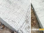 beberapa titik jalan sudah mengalami keretakan yang diduga akibat kesalahan teknis dalam pekerjaan.
