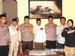 Kapolres Sumenep AKBP Henri Noveri Santoso, S.H., S.I.K, M.M., melakukan kunjungan silaturahmi ke kediaman Ketua LDII Sumenep Dr. KH. Musaheri
