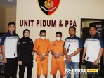 Pencuri barang inventaris di SDN Pordapor 1. Dua orang tersangka, S (39) dan F (32), telah diamankan dan kini ditahan di Polres Sumenep.