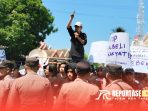 Aliansi BEM Sumenep Demo Pelantikan Anggota DPRD Baru, Sebut Ada Jual Beli Pokir