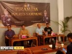 Kapolres bersama kasat reskrim kasat lantas dan intel kam Kapolres bersama kasat reskrim kasat lantas dan intel kam
