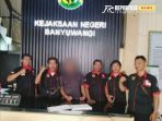 LSM KPK Nusantara DPC Banyuwangi meminta pihak DPU - Pengairan Kabupaten Banyuwangi tindakan tegas pelaku pemotongan pohon di area sempadan sungai Sumberwadung kecamatan genteng,