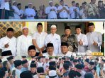 Menyambutan Kedatangan Moh Wijdan Kepala desa Ketapang Daya sekaligus Ketua Persatuan Kalebun Pantura Bersatu (PKPB)