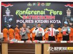 Satreskrim Polres Kediri Kota berhasil mengungkap 8 kasus tindak pidana selama bulan Juli 2024 Satreskrim Polres Kediri Kota berhasil mengungkap 8 kasus tindak pidana selama bulan Juli 2024