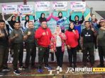 Even pertandingan bola voli antar ranting Persit jajaran Kodim 0821