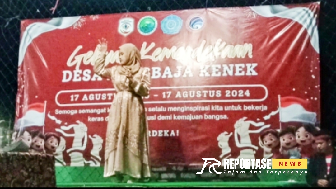 beragam perlombaan yang melibatkan seluruh warga desa.