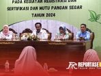 Kegiatan registrasi dan sertifikasi dan mutu pangan segar yang dibuka oleh Kepala DKP Kabupaten Probolinggo Yahyadi ini diikuti oleh 24 orang peserta yang berasal dari Kecamatan Gading sebanyak 8 orang Kegiatan registrasi dan sertifikasi dan mutu pangan segar yang dibuka oleh Kepala DKP Kabupaten Probolinggo Yahyadi ini diikuti oleh 24 orang peserta yang berasal dari Kecamatan Gading sebanyak 8 orang