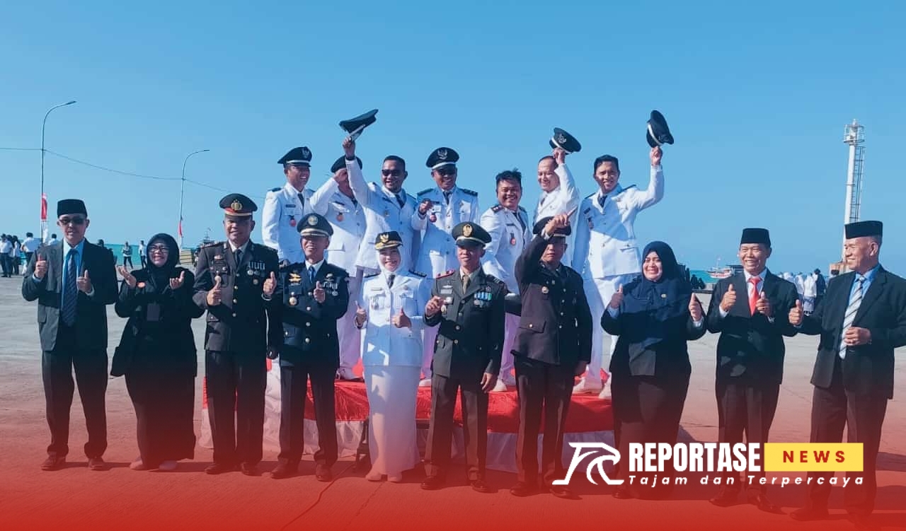 Camat Tlanakan Gelar Upacara HUT Ke-79 Kemerdekaan RI