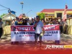 Aliansi Pemuda Reformasi Melawan (ALARM) Sumenep menggelar aksi unjuk rasa di depan Mapolres Sumenep Aliansi Pemuda Reformasi Melawan (ALARM) Sumenep menggelar aksi unjuk rasa di depan Mapolres Sumenep