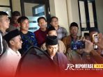 Bakri, seorang perangkat Desa Lalangon, Kecamatan Manding, yang diduga menghina almarhum KH A. Warits Ilyas,