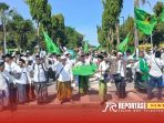 Ribuan Pendukung Antusias Kawal Pendaftaran Paslon FINAL di KPU Sumenep