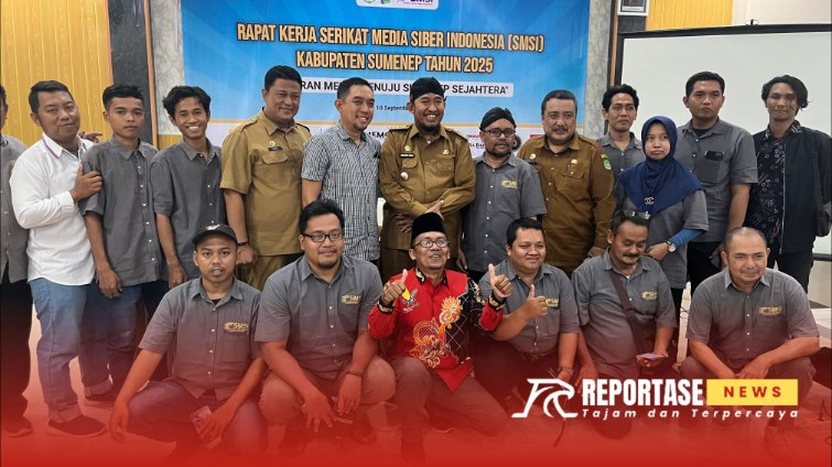 Serikat Media Siber Indonesia (SMSI) Kabupaten Sumenep menggelar Rapat Kerja (Raker) tahun 2025, di Aula Hotel Azmi,