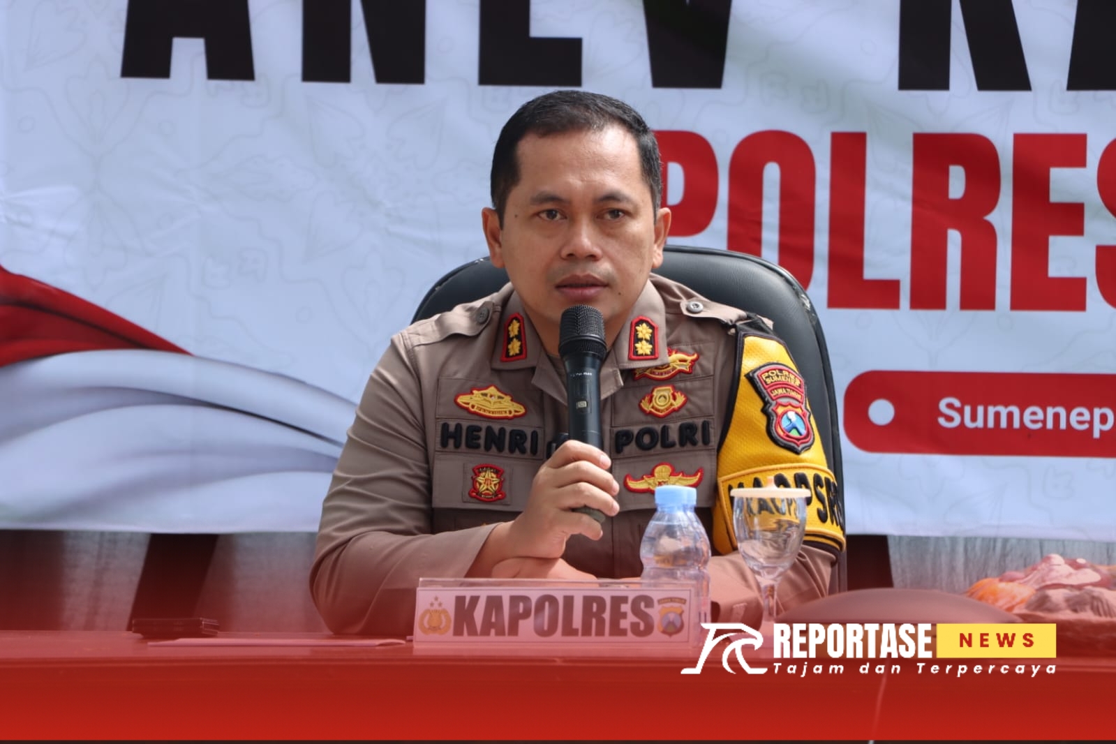 Kapolres Sumenep, AKBP Henri Noveri Santoso, S.H., S.I.K., M.M.,