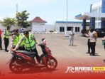Satlantas Polres Sumenep saat menggelar Lomba Olah TPTKP dan TKP