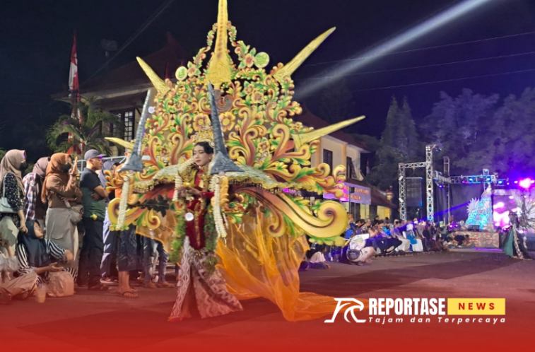 Salah satu peserta Madura Ethnic Carnival (MEC) 2024