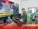 Kodim 0821/Lumajang menggelar kegiatan sosial berupa donor darah Kodim 0821/Lumajang menggelar kegiatan sosial berupa donor darah