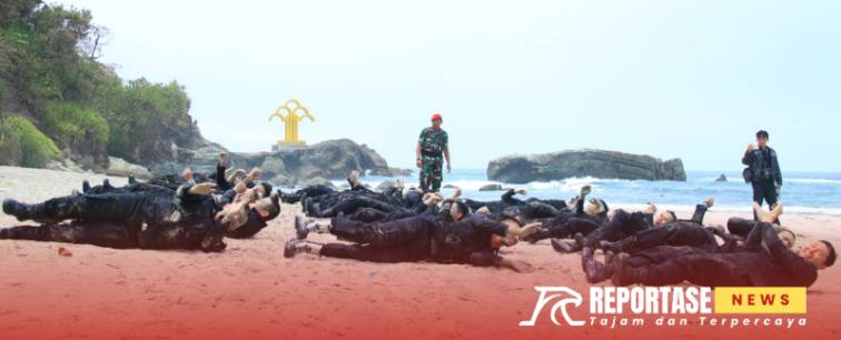 kegiatan peningkatan Fisik, Mental dan Disiplin (FMD) ke Pulau Nusakambangan,