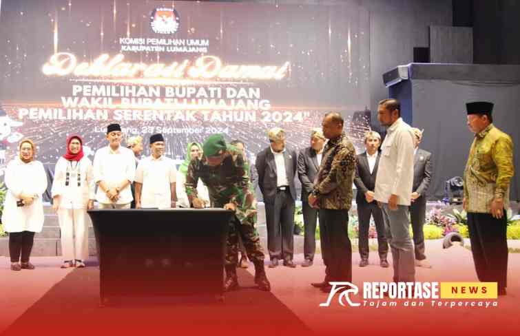 Mengajak kepada seluruh masyarakat Lumajang untuk tetap menjaga persatuan