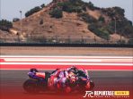 Jorge Martin, memberikan penilaian positif atas performanya pada hari pertama MotoGP Indonesia 2024 di Sirkuit Mandalika,