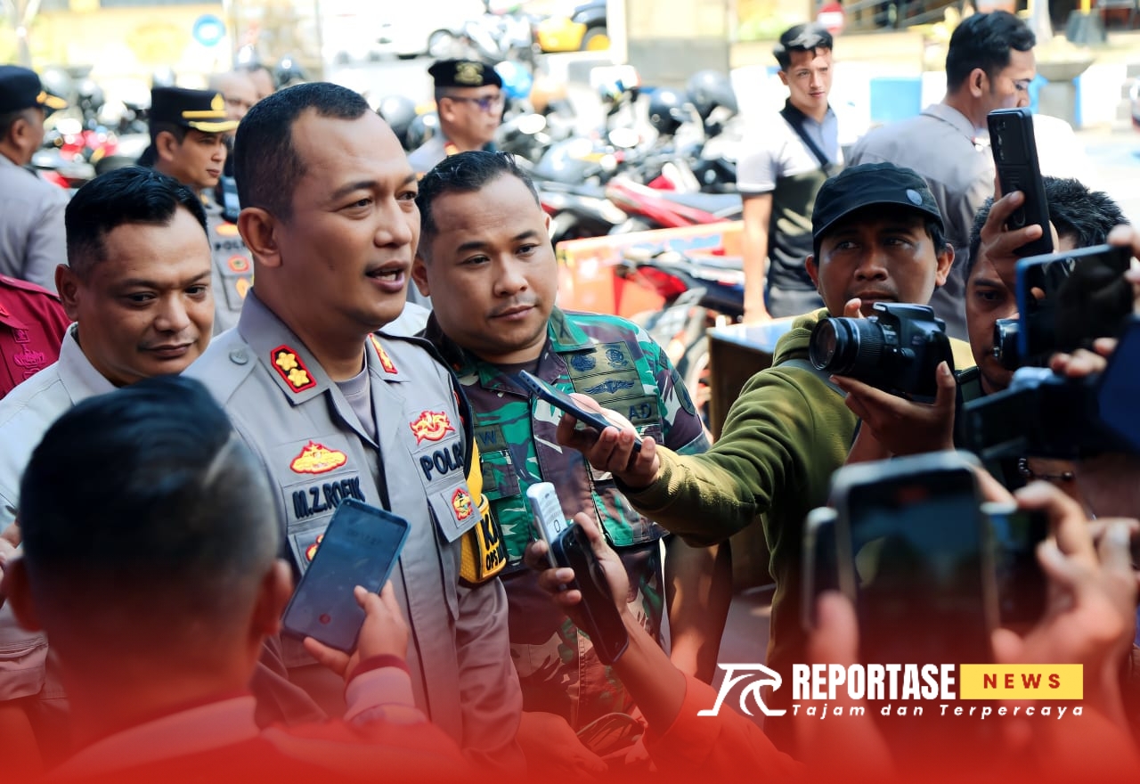 Menghadiri acara Press Release Operasi Tumpas Narkoba Semeru 2024