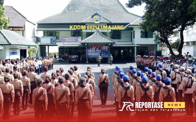 Pembukaan Lomba PBB Piala Panglima TNI, tingkat SLTP sederajat se-Kabupaten Lumajang
