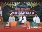 Peringatan maulid Nabi yang berlangsung di ruang paripurna kantor DPRD Sumenep