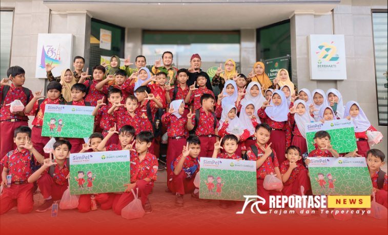 Program edukasi keuangan bertajuk “Jelajah Literasi Keuangan” kepada siswa-siswi SDN Romben Rana, Kecamatan Dungkek.