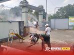 Kegiatan komunikasi sosial (Komsos) yang diintegrasikan dengan kerja bakti