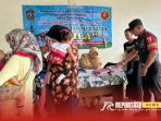 Serda Yuliyanto, turut mendampingi Bidan Desa melaksanakan monitoring di Posyandu