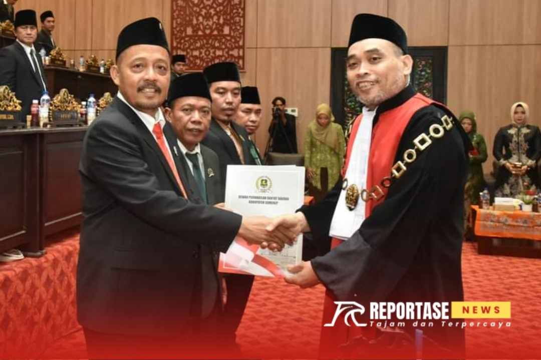 H. Zainal Arifin, SH, secara resmi dilantik sebagai Ketua Dewan Perwakilan Rakyat Daerah (DPRD) Kabupaten Sumenep