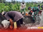 Pendampingan pembangunan saluran irigasi tersier sepanjang 50 meter di Dusun Krajan II Pendampingan pembangunan saluran irigasi tersier sepanjang 50 meter di Dusun Krajan II