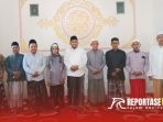 Foto: Calon Bupati Sumenep, Achmad Fauzi Wongsojudo, saat silaturahmi dengan para ulama dan tokoh agama di Pondok Pesantren Al-Jalaly, @by_reportasenews.net