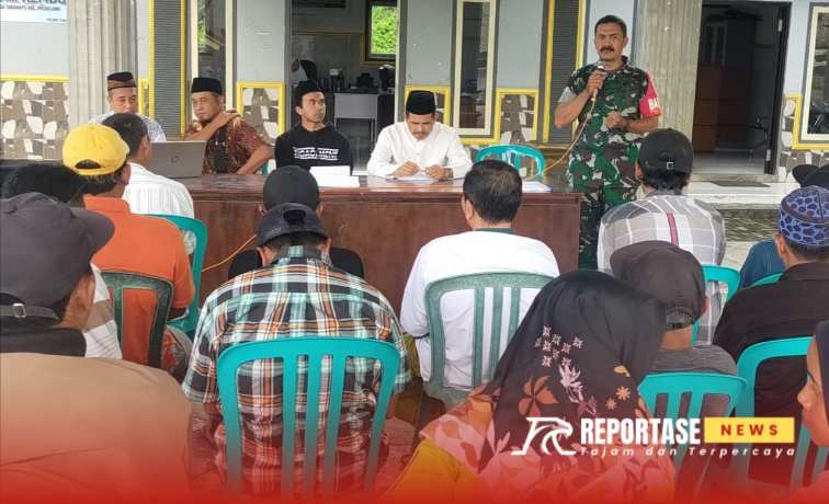 Kegiatan sosialisasi Kamtibmas digelar di Balai Desa Tamanayu