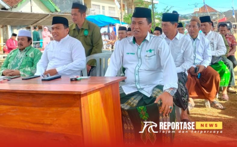 Keluarga Besar Nahdlatul Ulama Kec Arjasa Melaksanakan Upacara Bendera dalam Memperingati Hari Santri Nasional