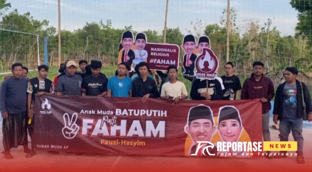 pemuda Kecamatan Batuputih yang tergabung dalam Tunas Muda Achmad Fauzi (AF)