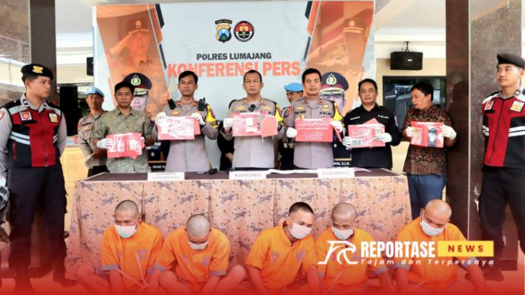 Polres Lumajang mengungkap sejumlah kasus narkoba dalam operasi yang digelar selama 17 hari.