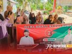Kelompok Wanita Tani desa Paseraman Arjasa Deklarasi FAHAM 2 Periode