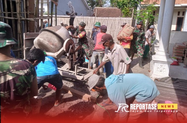 Karya Bakti pembangunan Musala Nurhuda