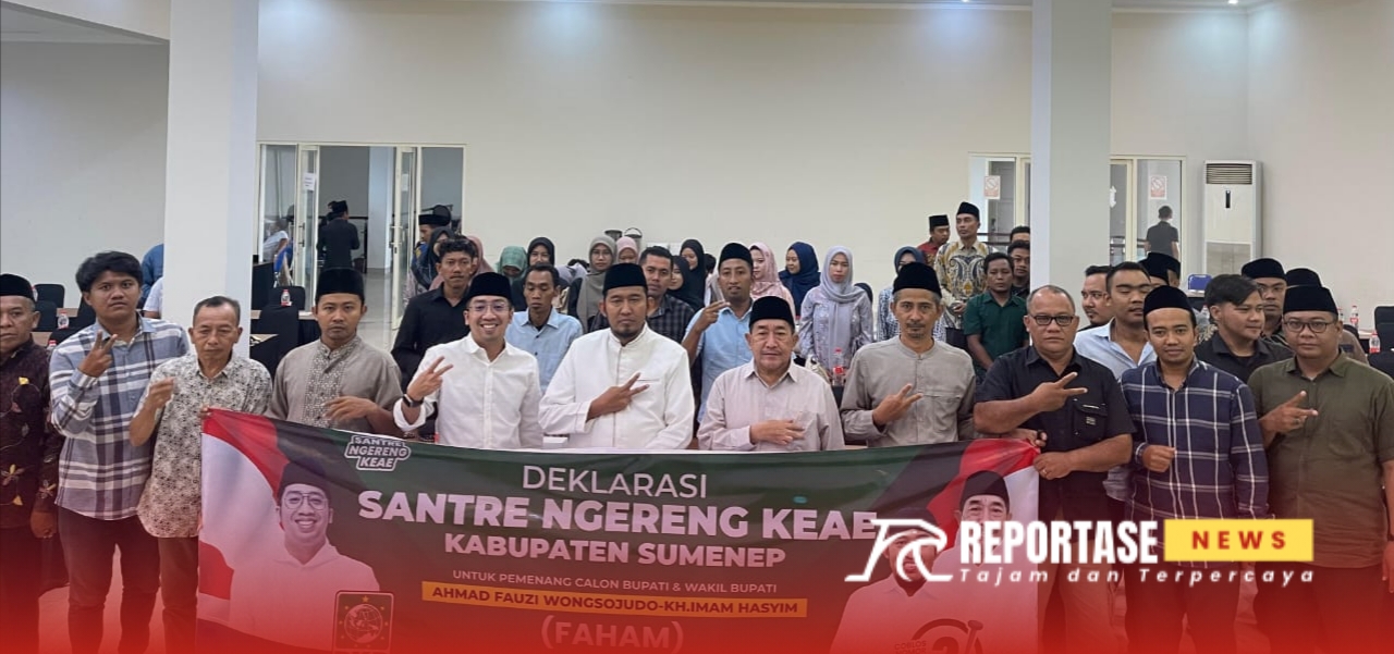 Barisan Santre Ngereng Keae bersama perwakilan Koordinator Kecamatan se-Sumenep