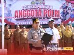 Kapolres Sumenep, AKBP Henri Noveri Santoso, S.H., S.I.K., M.M., bertindak sebagai pembina upacara.