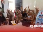 Jamaah shalawat diba dan yasinan Desa Bilis Bilis, Kecamatan Arjasa,