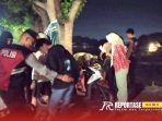 Patroli di sepanjang Jalan Bondoyudo-Rogrotunan.